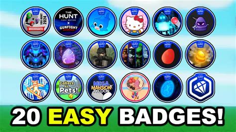 easiest hunt badges